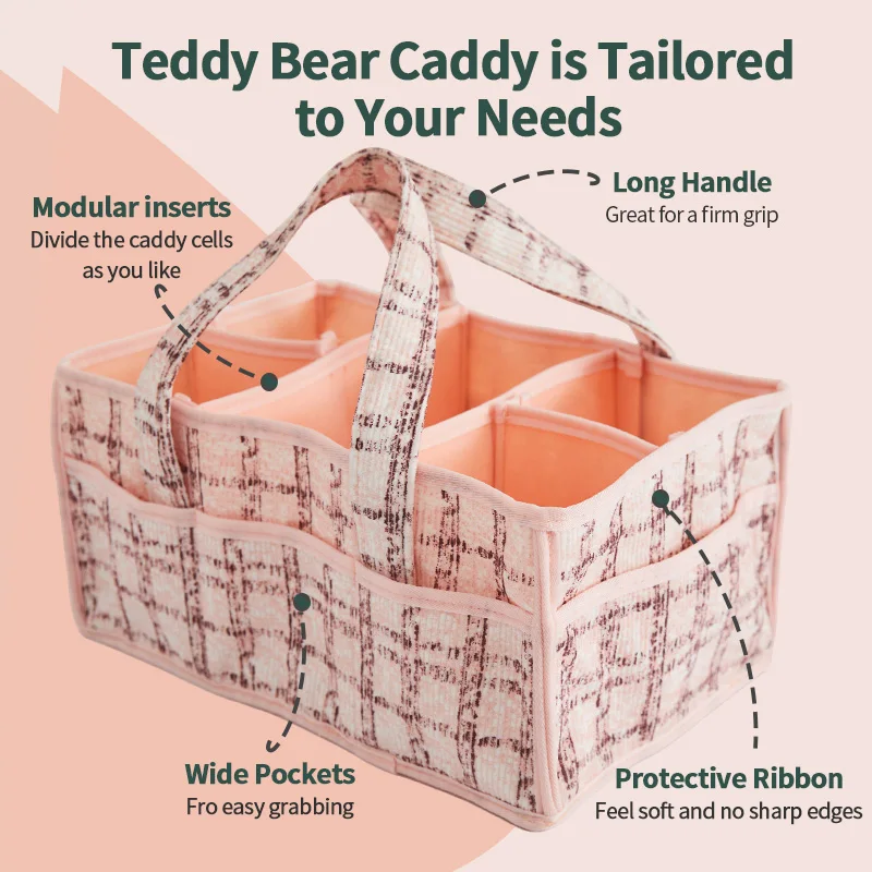 Apilador o caddy para guardar accesorios