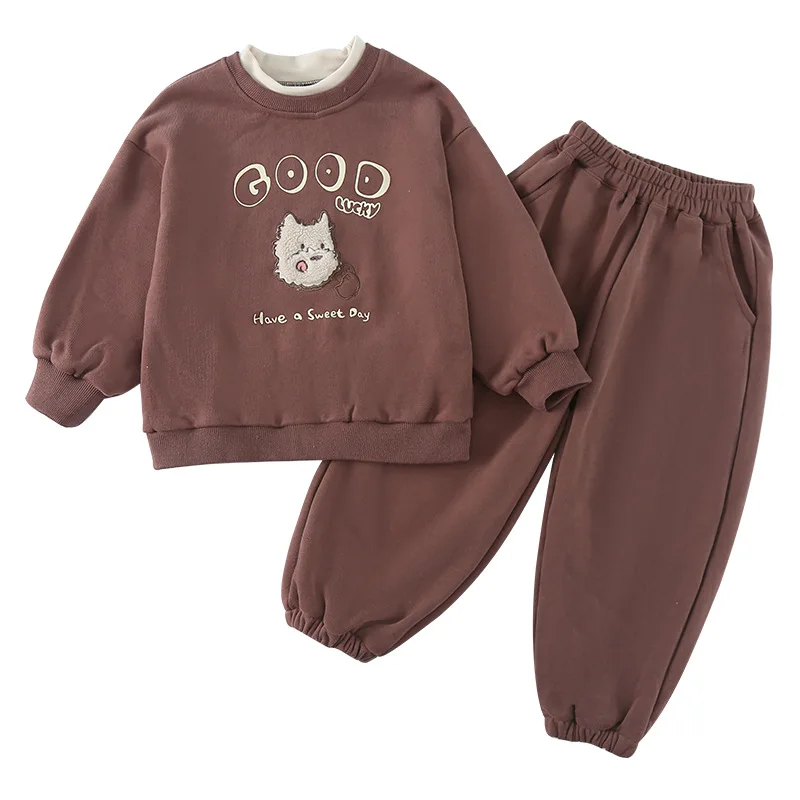 Conjunto otoño infantil: sudadera, jersey y pantalón de manga larga - imagen 4