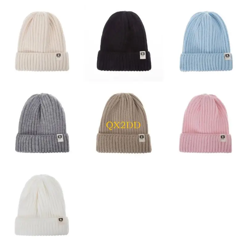 Gorro de invierno para niños en punto elástico cálido esquí y camping - imagen 4