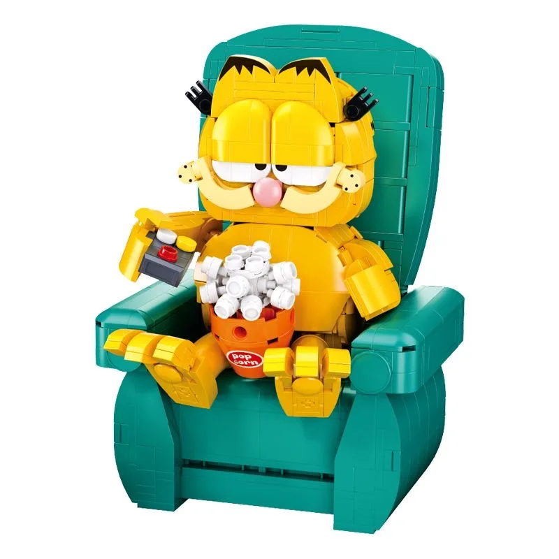Juego de construcción Garfield para niños – Set clásico con minifiguras - imagen 5