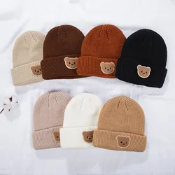 Gorro de bebé estilo coreano para invierno - Punto cálido y suave