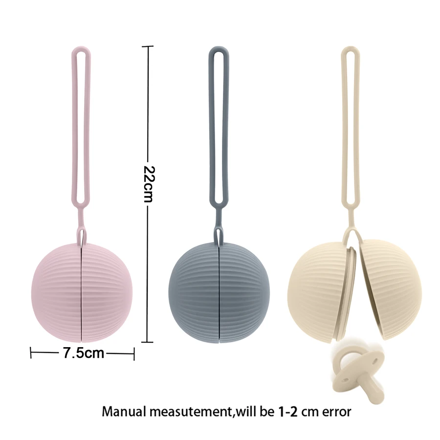 Soporte para chupete portátil de silicona suave sin BPA - imagen 3