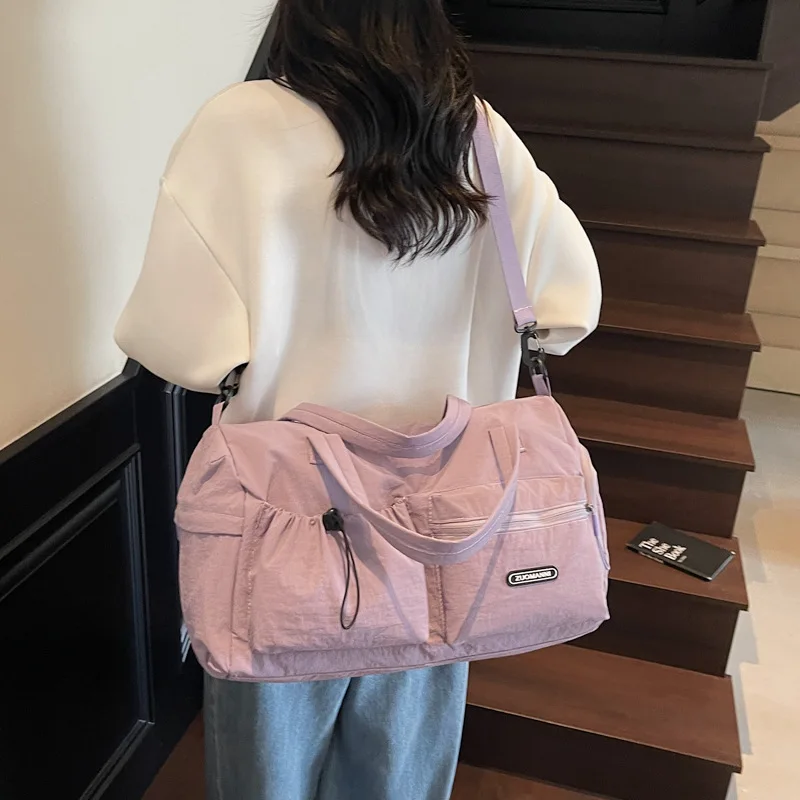 Bolsa de pañales grande multifuncional INS sólida para viaje - imagen 3