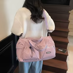 Bolsa de pañales grande multifuncional INS sólida para viaje