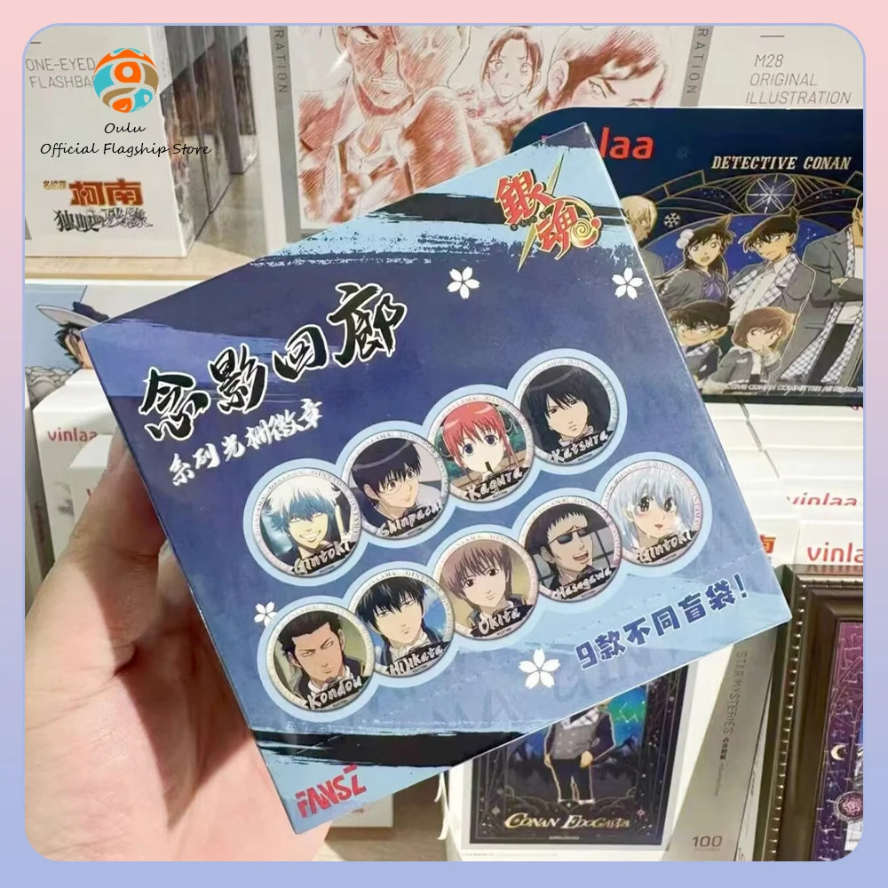 Insignia Gintama de caja ciega coleccionable para niños y fans - imagen 3