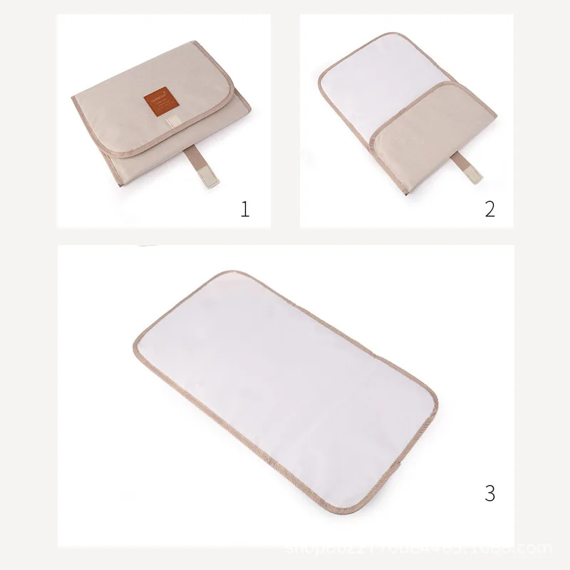 Alfombrilla cambiador de pañales impermeable plegable portátil - imagen 4