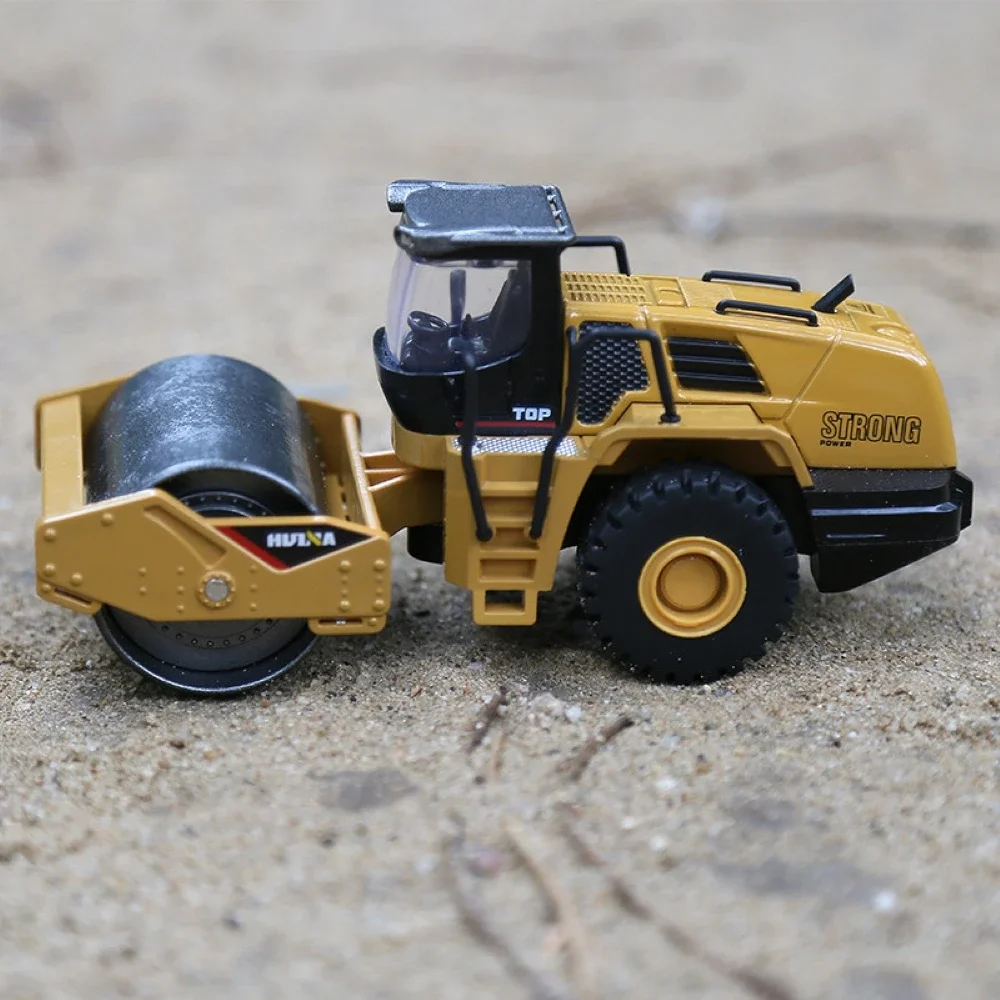 HUINA bulldozer de juguete de metal con cargador Navvy para niños - imagen 2