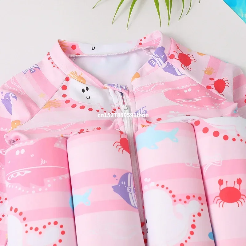 Traje de baño flotante para niño con dibujos animados - imagen 4
