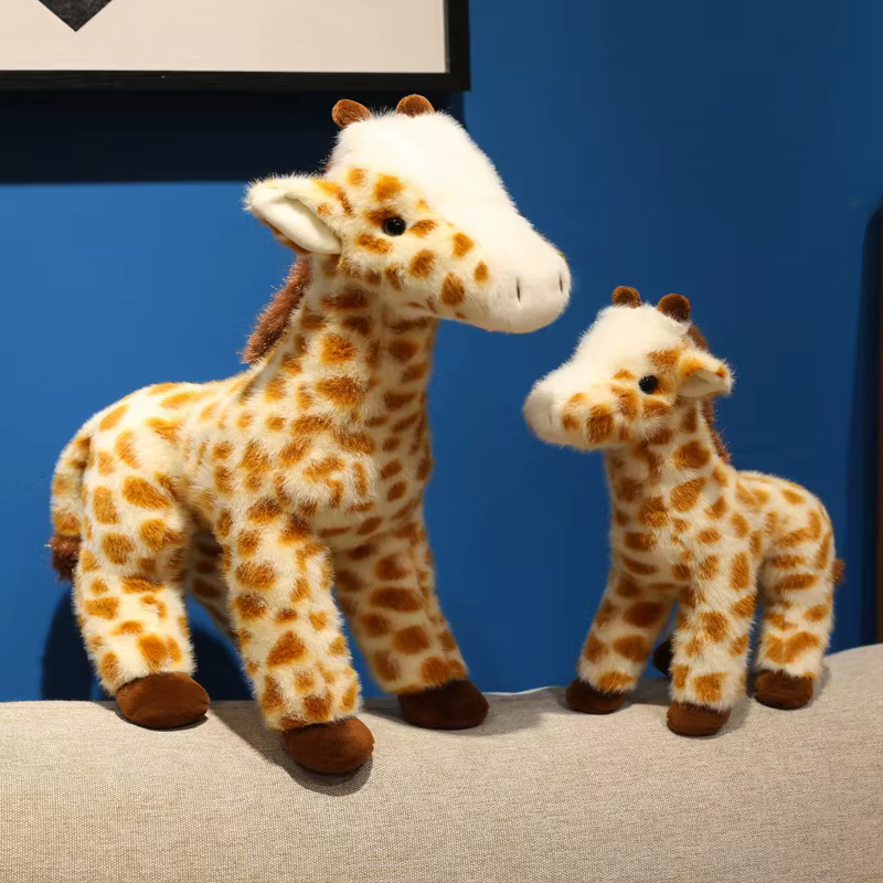 Peluche de jirafa tierno para niñas – muñeco suave y blandito - imagen 4