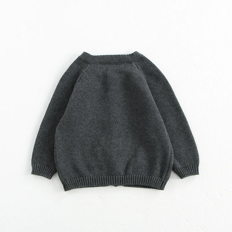 MILANCEL Cardigan bebé en punto para otoño con bordado de setas - imagen 5