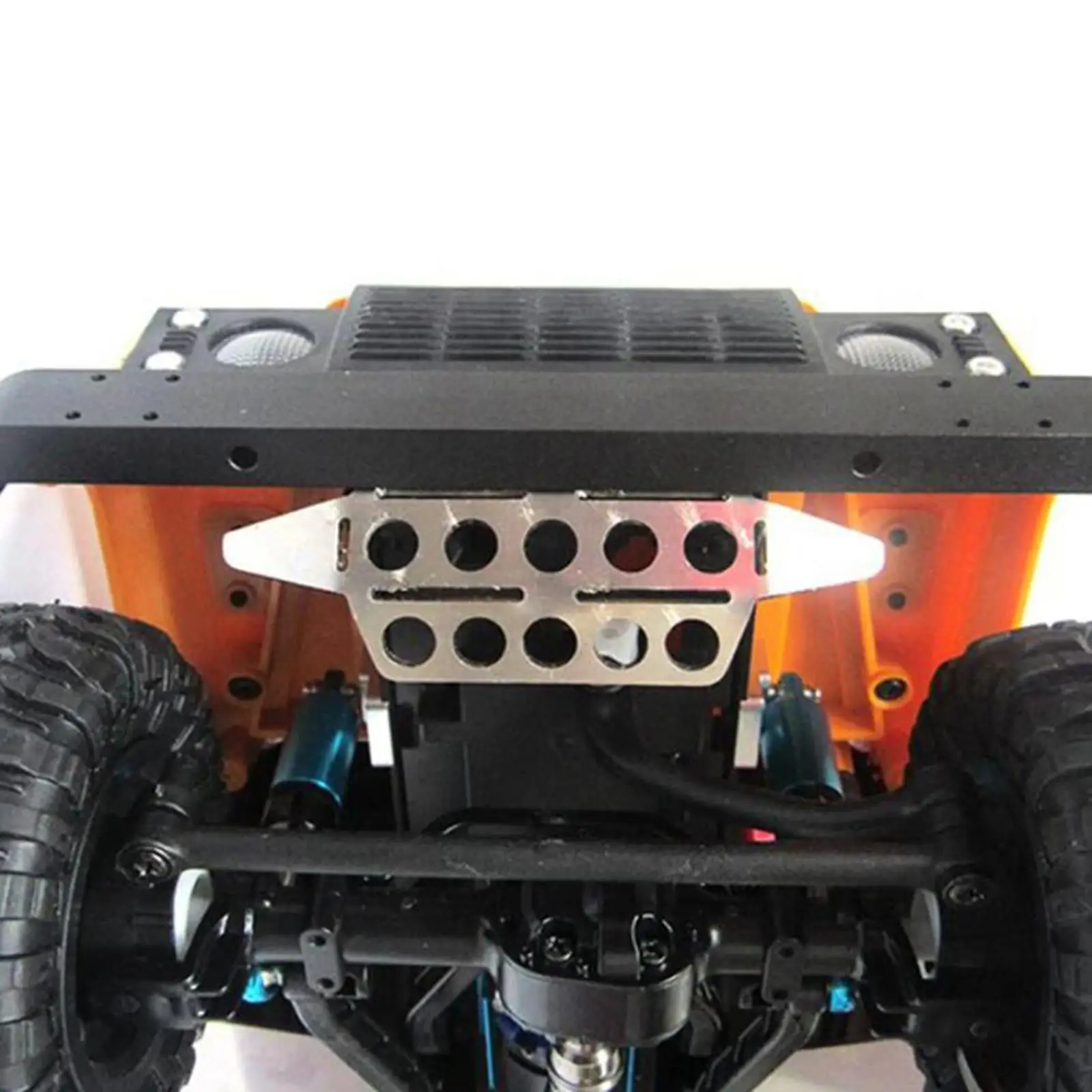 Protector antideslizante de acero inoxidable para chasis RC - imagen 2