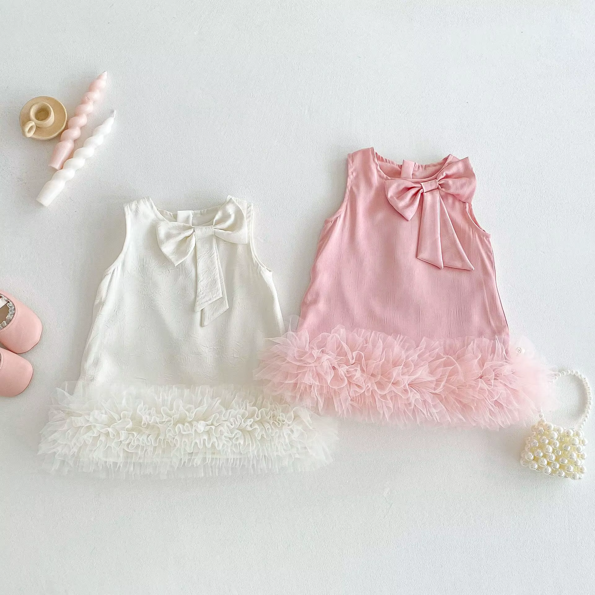 Vestido de princesa MILANCEL en color blanco