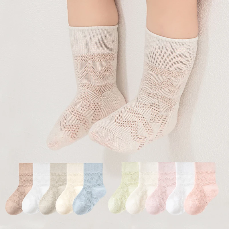 Calcetines de malla finos verano para niños y recién nacidos - imagen 5