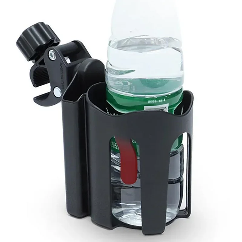Portavasos universal para cochecito con soporte móvil y rotación