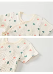 Body de verano para recién nacidos con ventilación y diseño dulce