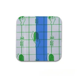 Vendaje infantil impermeable 5x5 cm con parche transparente pediátrico
