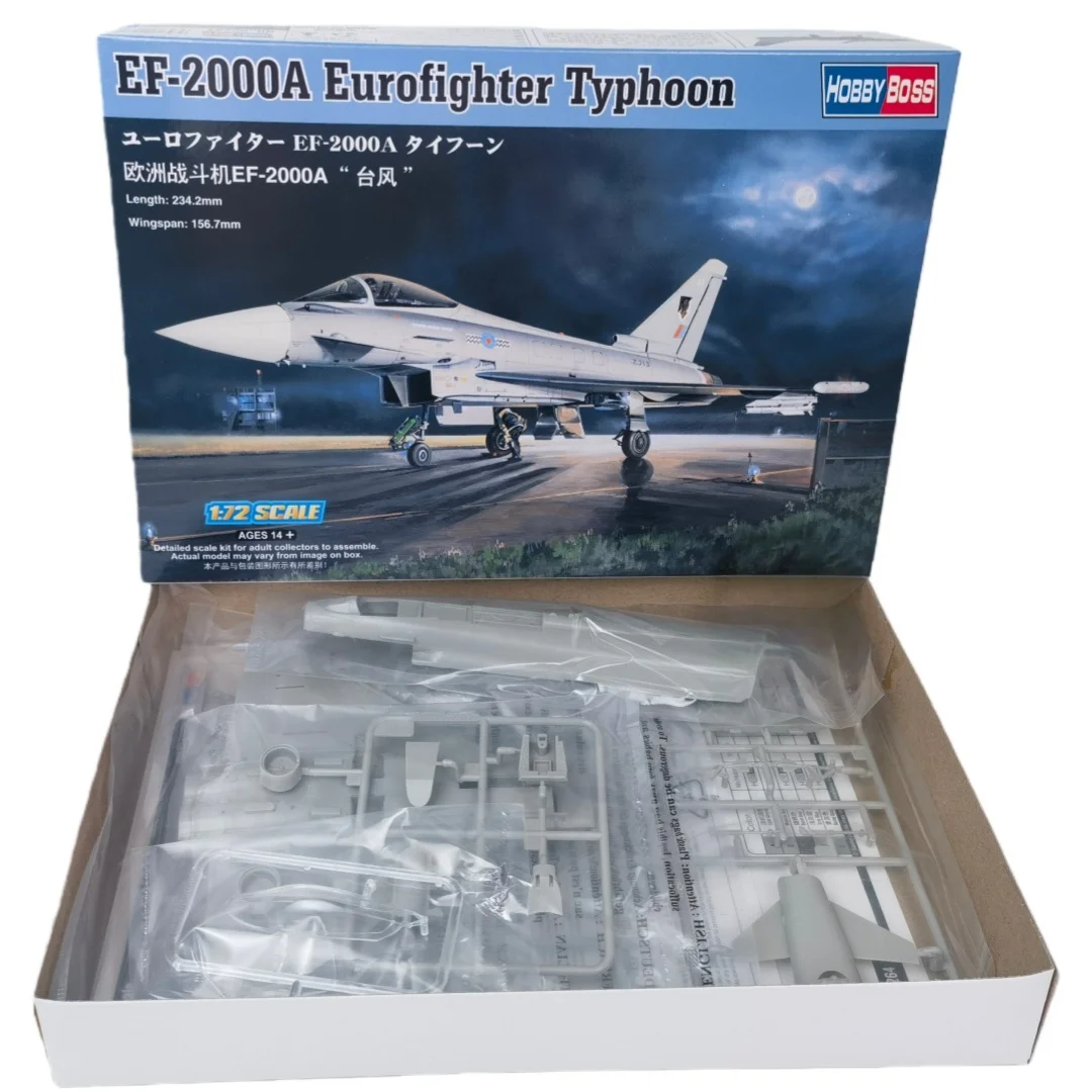 Kit modelo avión Eurofighter Typhoon plástico TRUMPETER EF-2000A - imagen 2