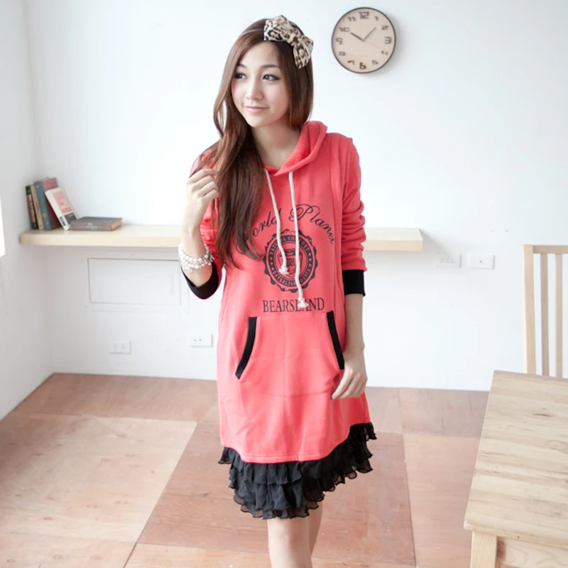 Sudadera de lactancia térmica con forro polar para invierno - imagen 5