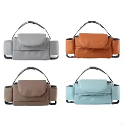 QX2D Organizador cochecito – Bolsa con bolsillos y bolsillo térmico