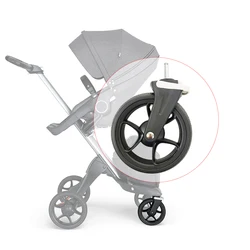 Rueda delantera de cochecito Stokke Xplory con neumático de repuesto