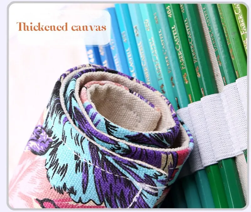 Estuche kawaii estilo étnico y colores variados