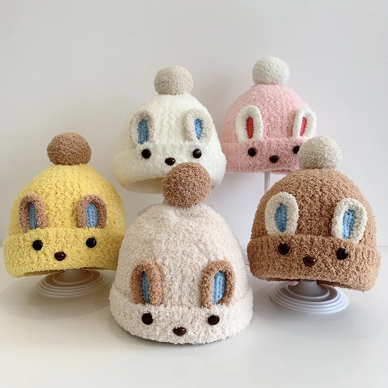 Gorro de felpa suave para bebé – Ideal para el invierno - imagen 5