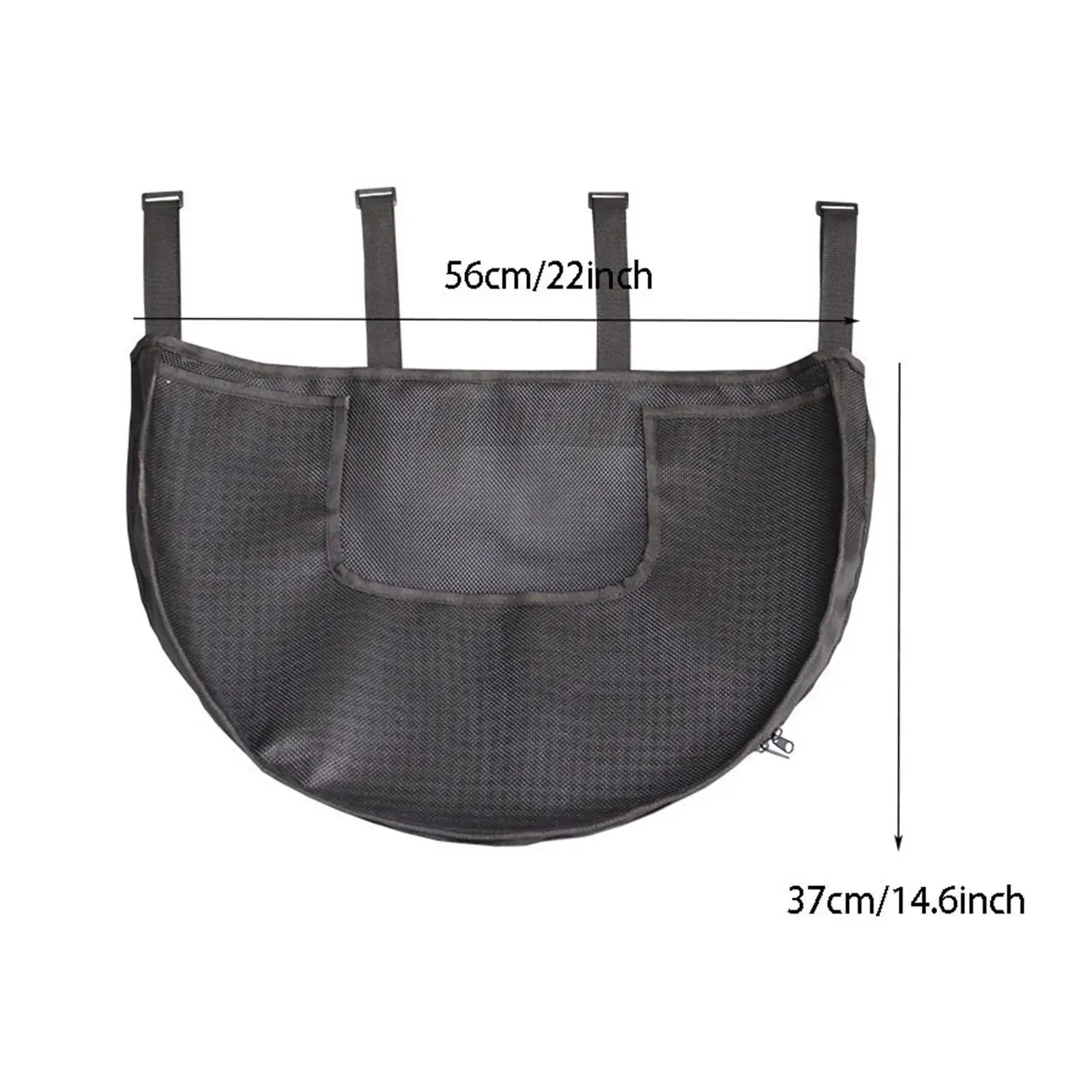 Organizador de juguetes de baño colgante de malla – bolsa red - imagen 4