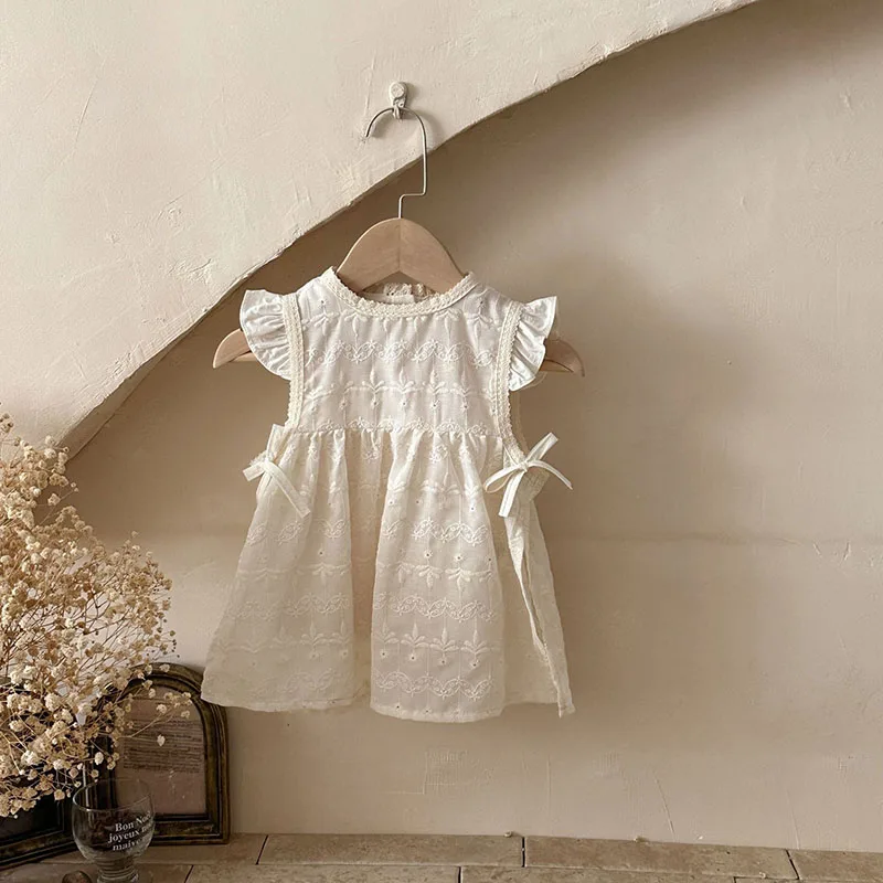 Camiseta interior de verano MILANCEL para niña con flores dulces - imagen 3
