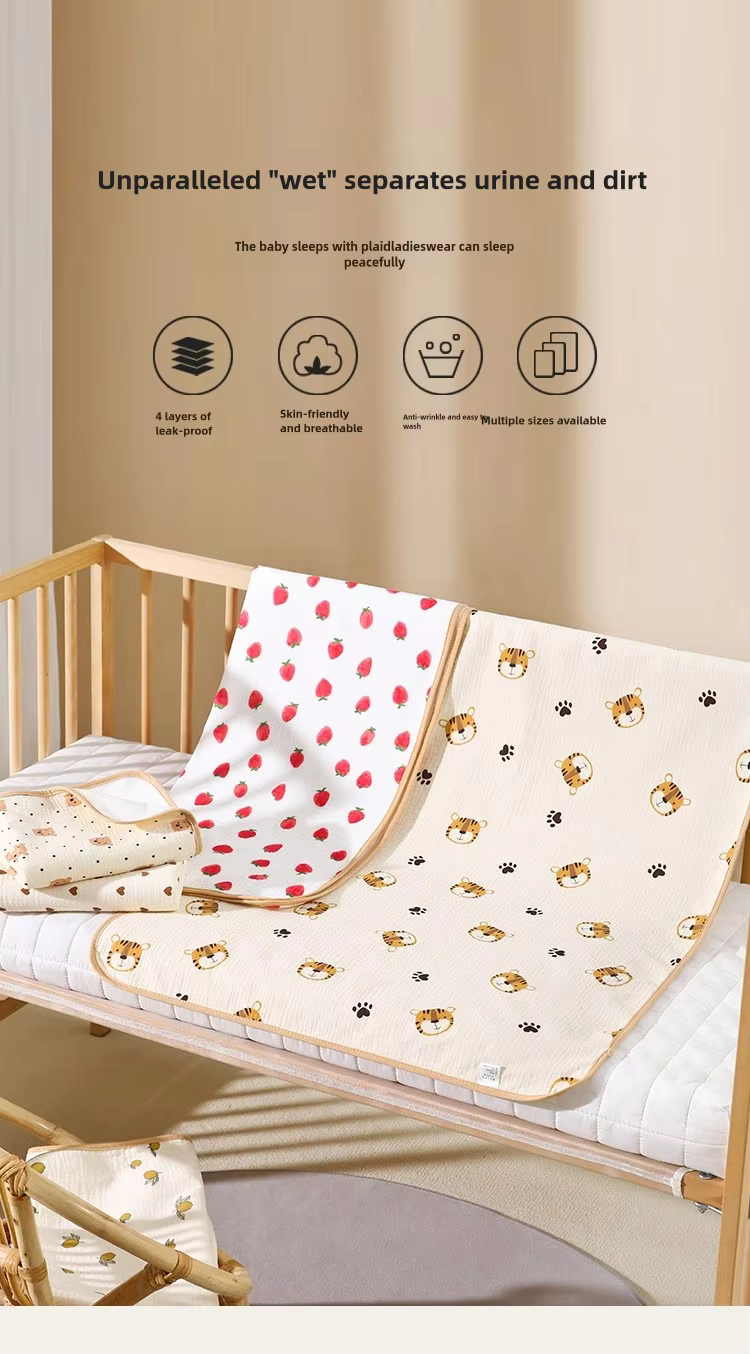 Protector de cama con diseño de dibujos animado