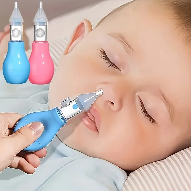 Aspirador nasal de silicona Vvocci para bebés, succión suave - imagen 3