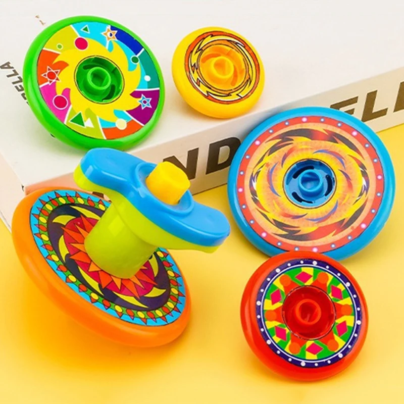Peonza giroscópica giratoria con lanzador para niños, regalo - imagen 5
