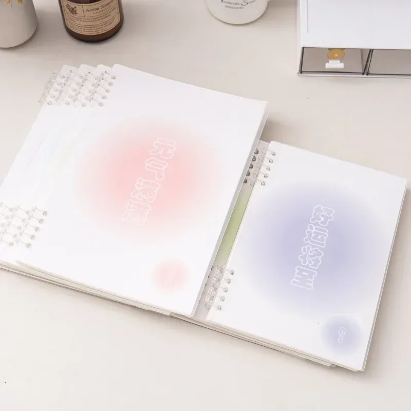 Cuaderno de hojas sueltas con portada forrada, estilo tierno - imagen 2
