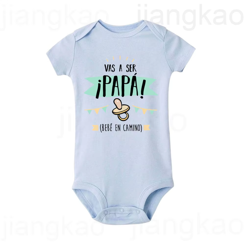 Body con estampado para bebé recién nacido – Algodón suave lavable - imagen 5