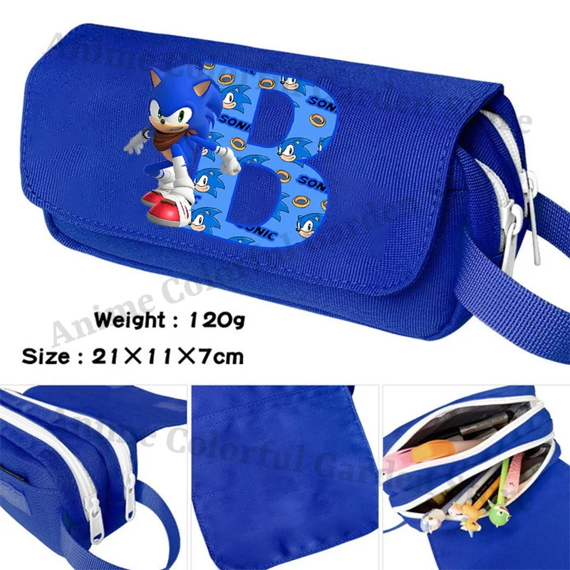 Bolsa para bolígrafos y papelería con estampado