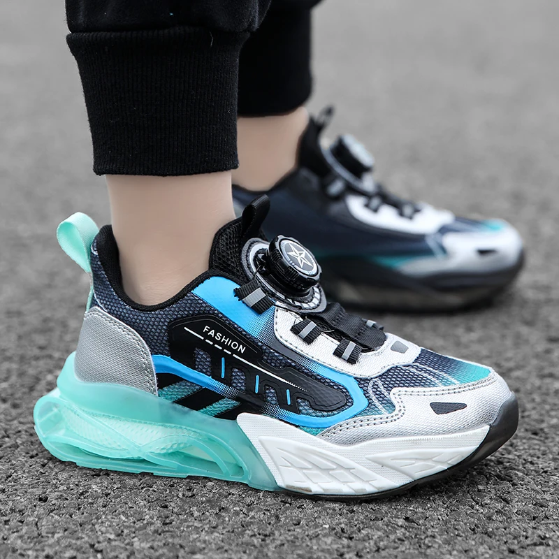 Zapatillas deportivas antideslizantes para niños – Calzado informal de exterior