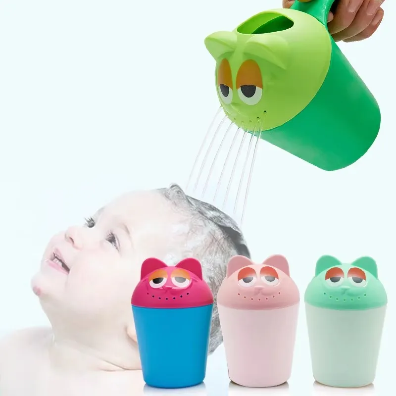 Taza de baño para bebé de plástico con diseño infantil