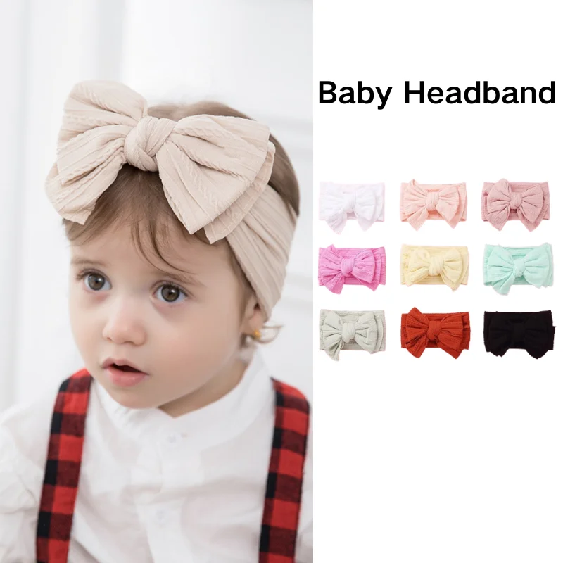 Diadema ancha suave para bebé recién nacido, protección fontanela - imagen 3