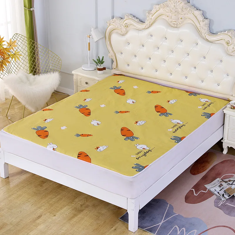 Sábana impermeable para cambiar pañales de bebé, lavable - imagen 4