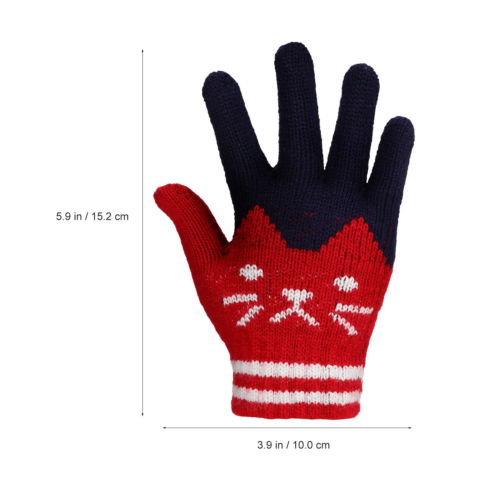 Guantes de invierno cálidos para niños tejidos con gatitos - imagen 2