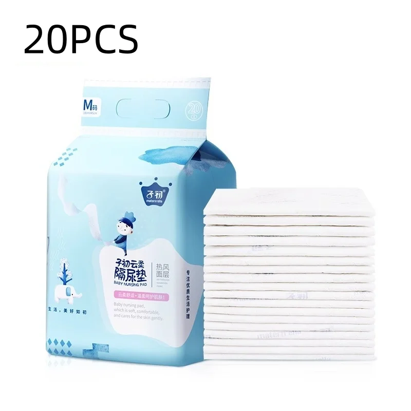 Almohadilla desechable para pañales de bebé impermeable y transpirable - imagen 2