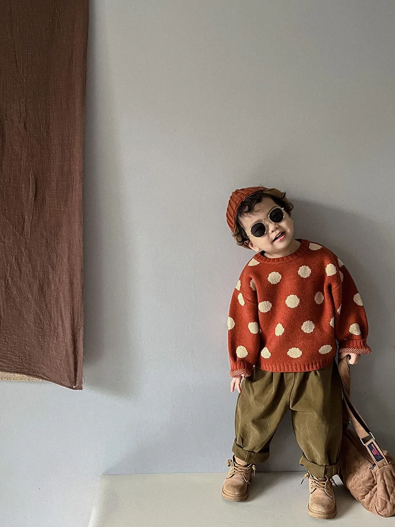 Jersey infantil en color beige