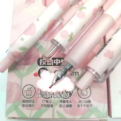 Bolígrafo escolar floral de punta fina 0,5 mm con secado rápido