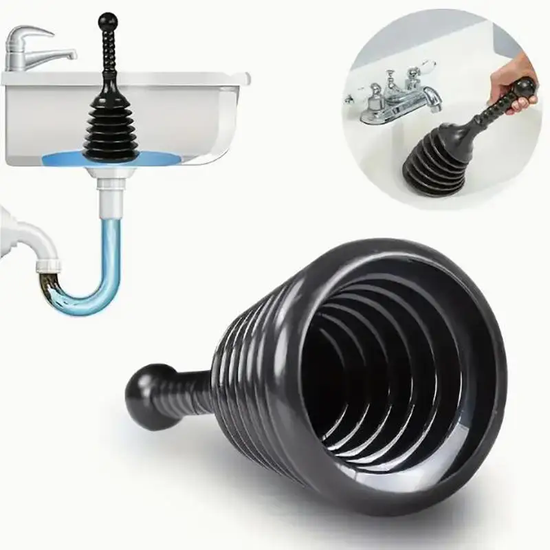 Desatascador eléctrico con ventosa para tuberías, fregadero e inodoro - imagen 4