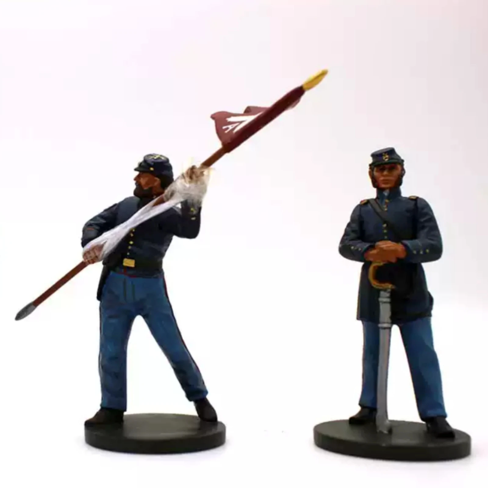 Figura de soldado de la Primera Guerra Mundial para exposición