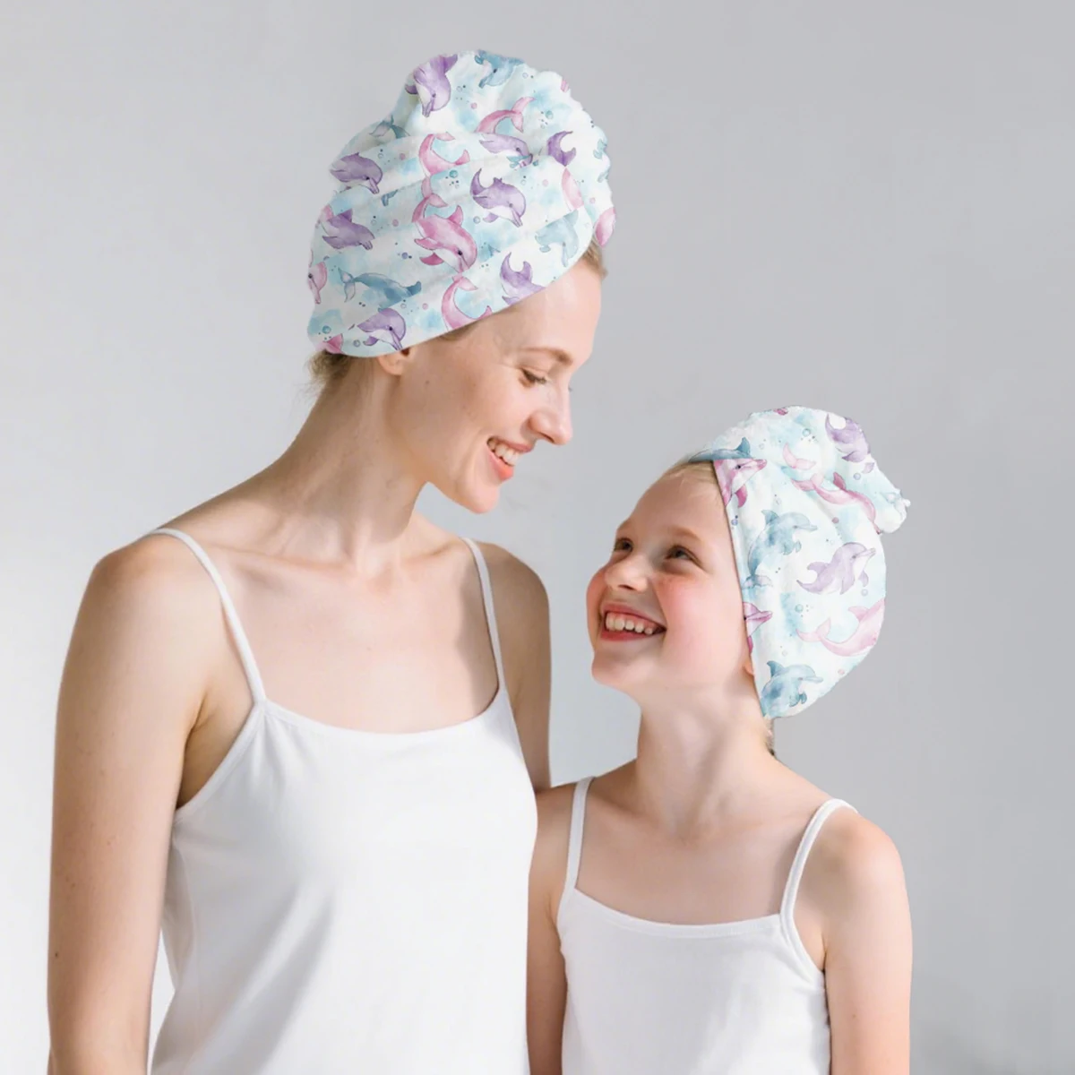 Toalla de microfibra para el cabello secado rápido unisex oso tropical - imagen 4