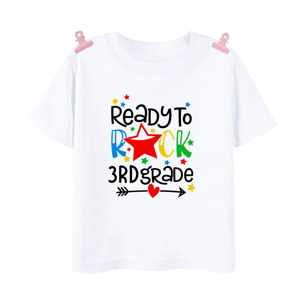 Camiseta infantil estampada para la vuelta al cole – Manga corta niño