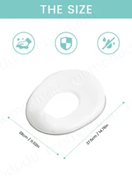 Asiento de inodoro portátil infantil con protector anti-salpicaduras