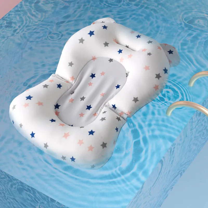 Alfombrilla antideslizante para baño de bebé – Cojín suave acolchado - imagen 2