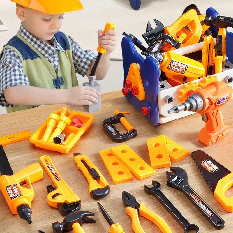 Juego de bloques de tornillo con herramientas para niños - imagen 2