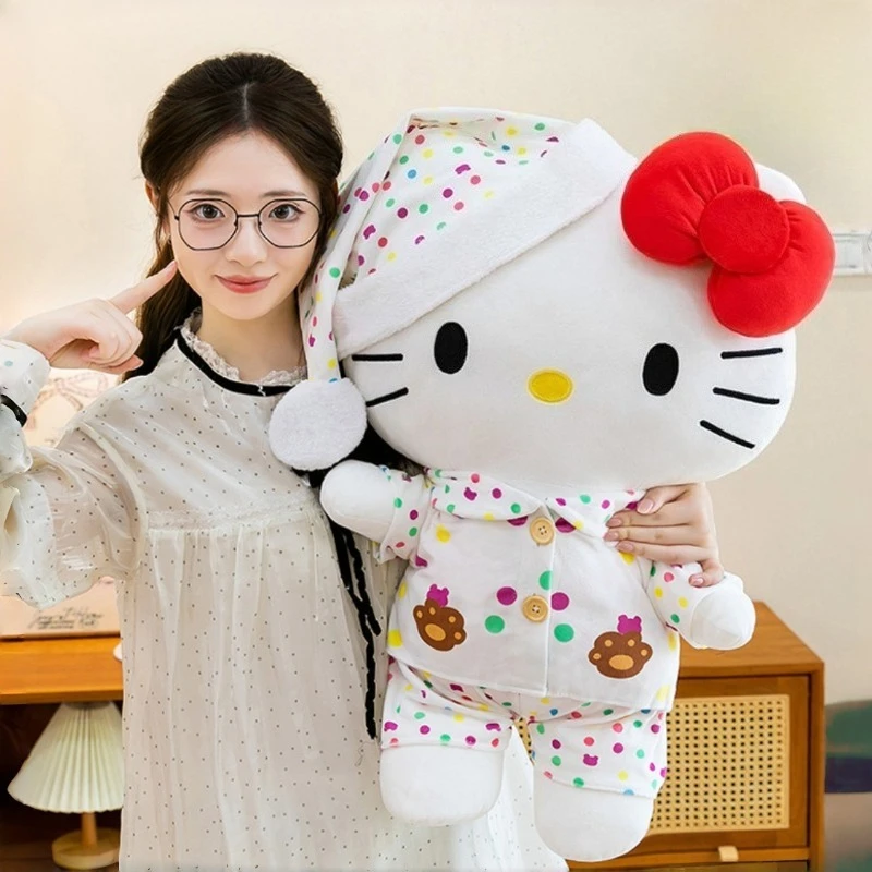 Hello Kitty de Sanrio peluche suave para niños y regalos